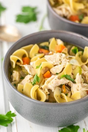 Easy Homemade Chicken Noodle Soup Recipe - Chisel & Fork