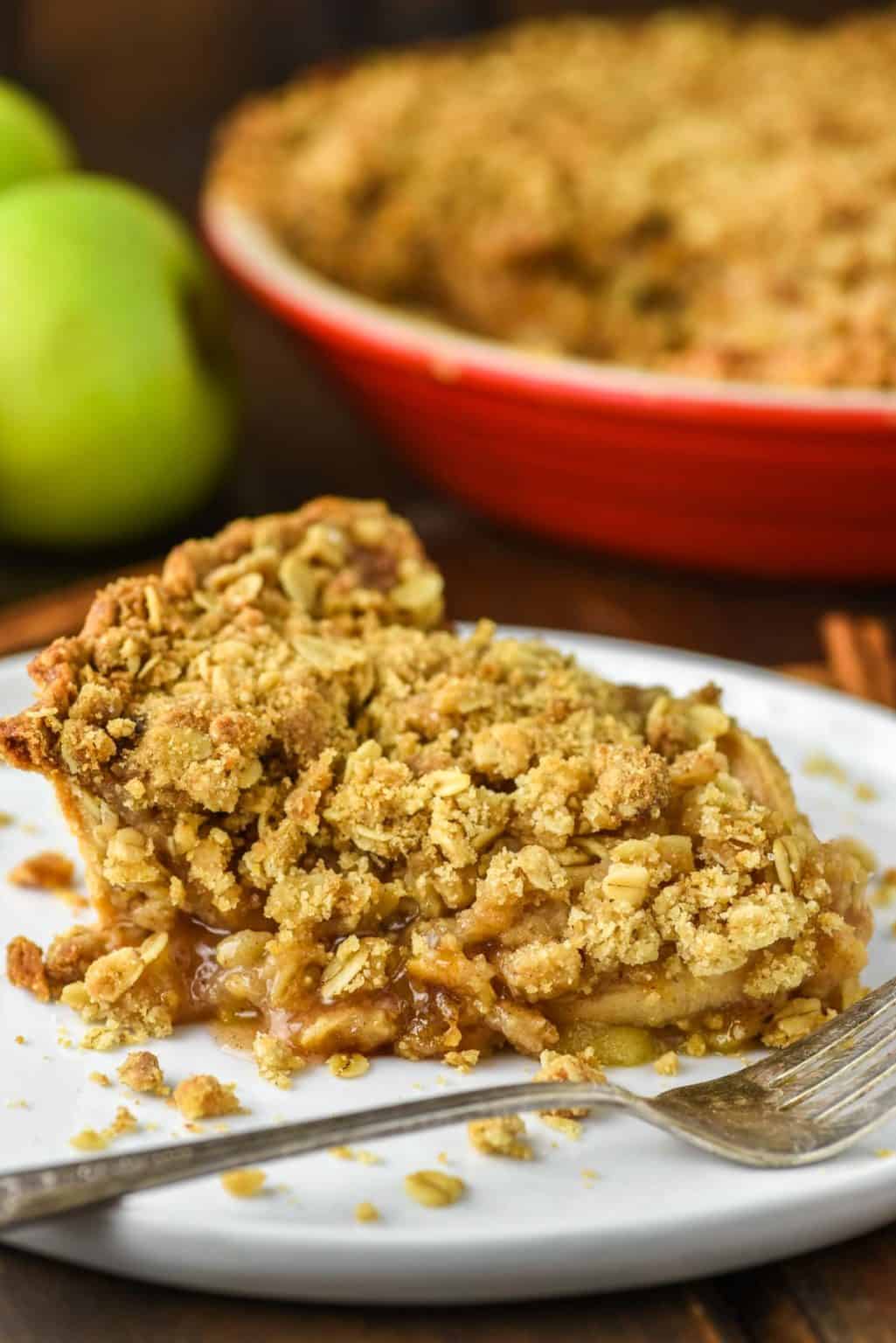Apple Pie with Crumb Topping - Chisel & Fork