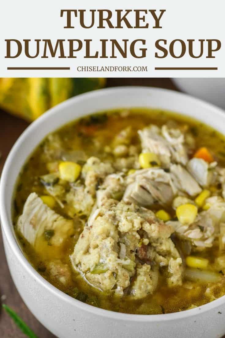 Turkey Dumpling Soup Recipe - Chisel & Fork