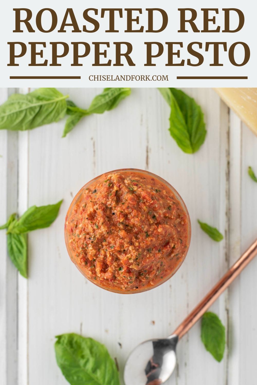 Roasted Red Pepper Pesto Recipe - Chisel & Fork