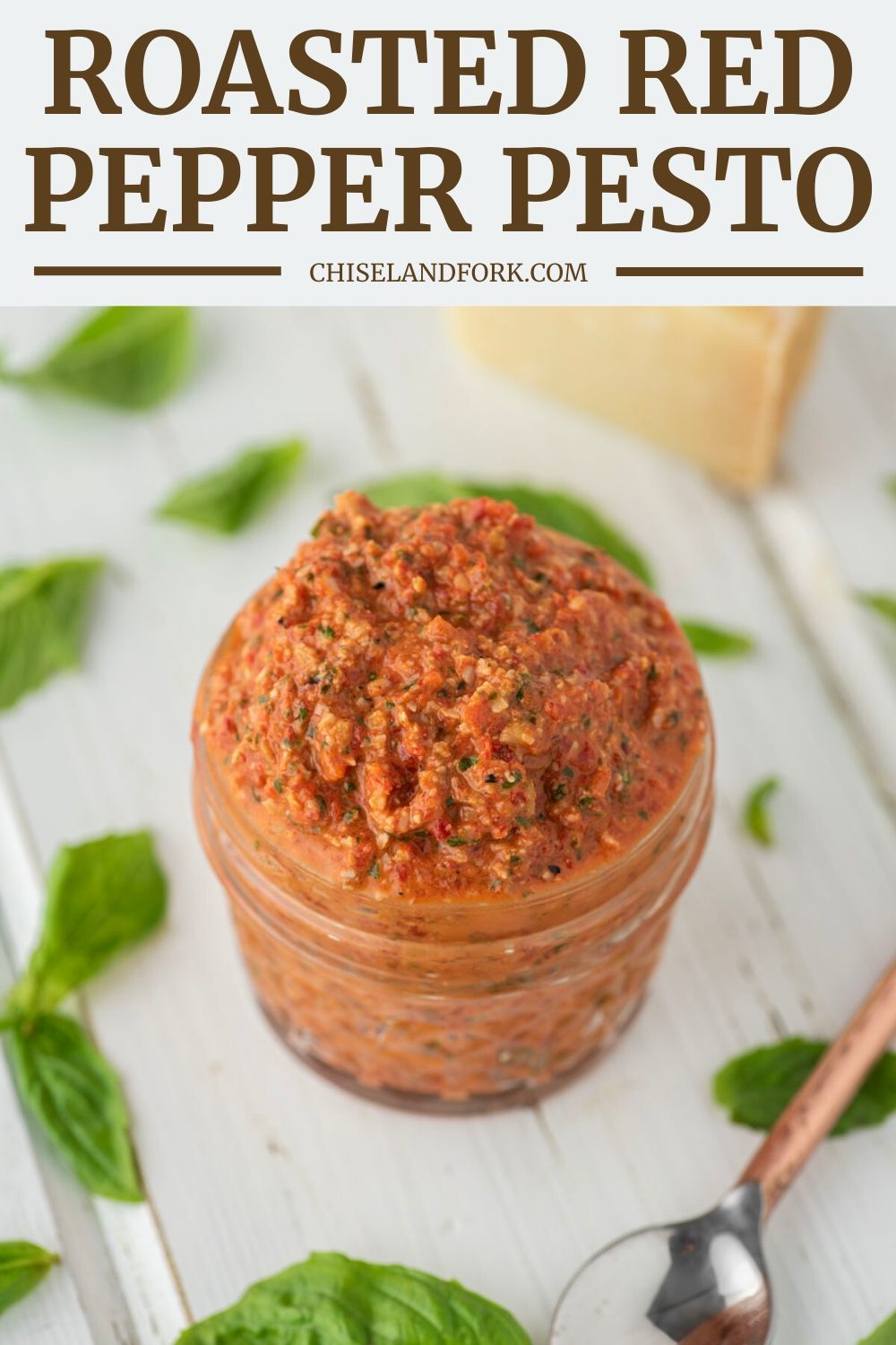 Roasted Red Pepper Pesto Recipe - Chisel & Fork