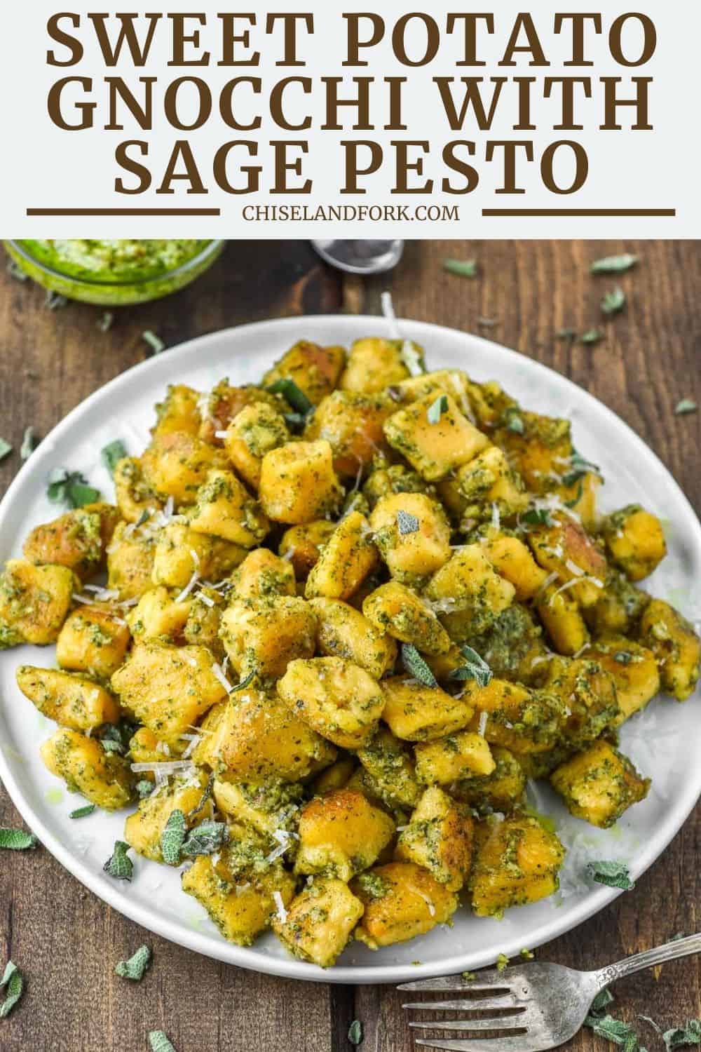 Sweet Potato Gnocchi with Pesto Recipe - Chisel & Fork