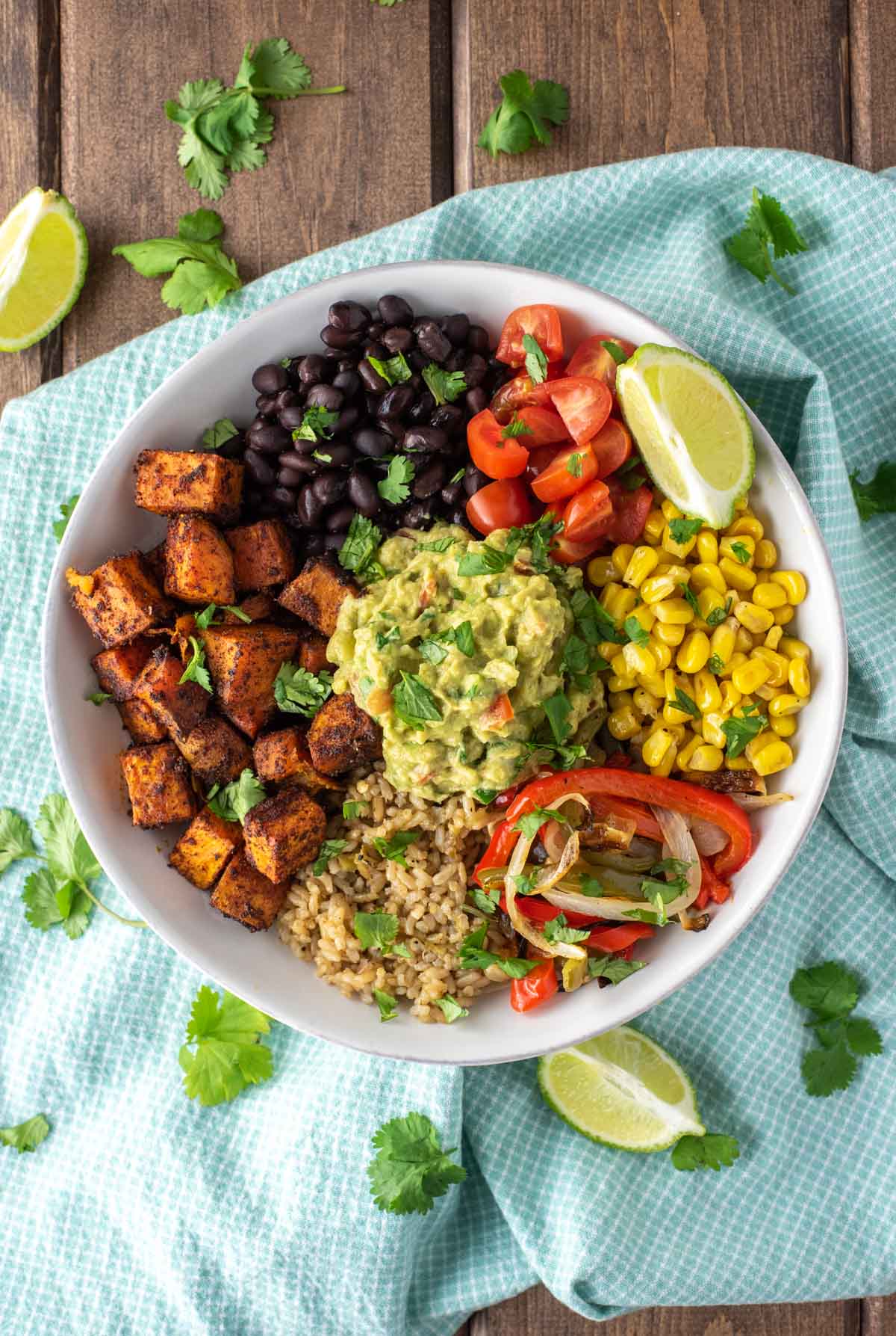 Vegetarian Burrito Bowl Recipe - Healhty and Tasty- Chisel & Fork