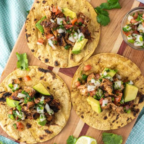 Grilled Chicken Street Tacos Recipe - Chisel & Fork