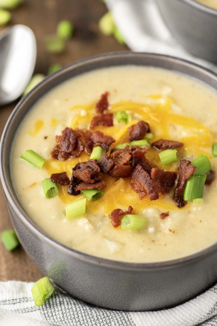 Loaded Potato Soup Recipe - Chisel & Fork