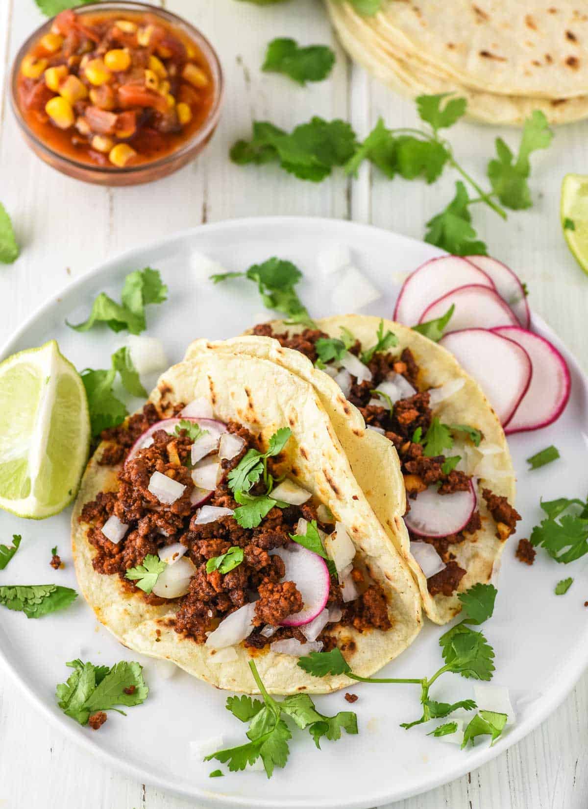 Fast Grilled Chorizo Tacos