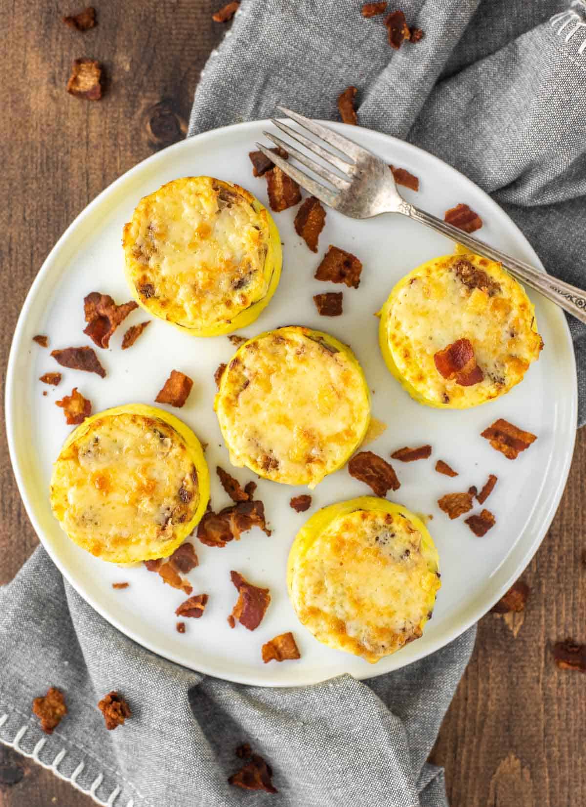 Sous Vide Egg Bites with Bacon and Cheddar (Starbucks Copycat