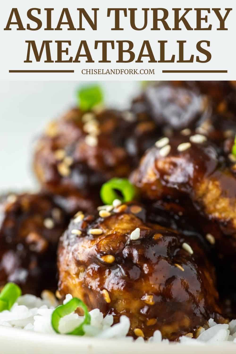 Asian Turkey Meatballs - Prepared In 30 Minutes - Chisel & Fork