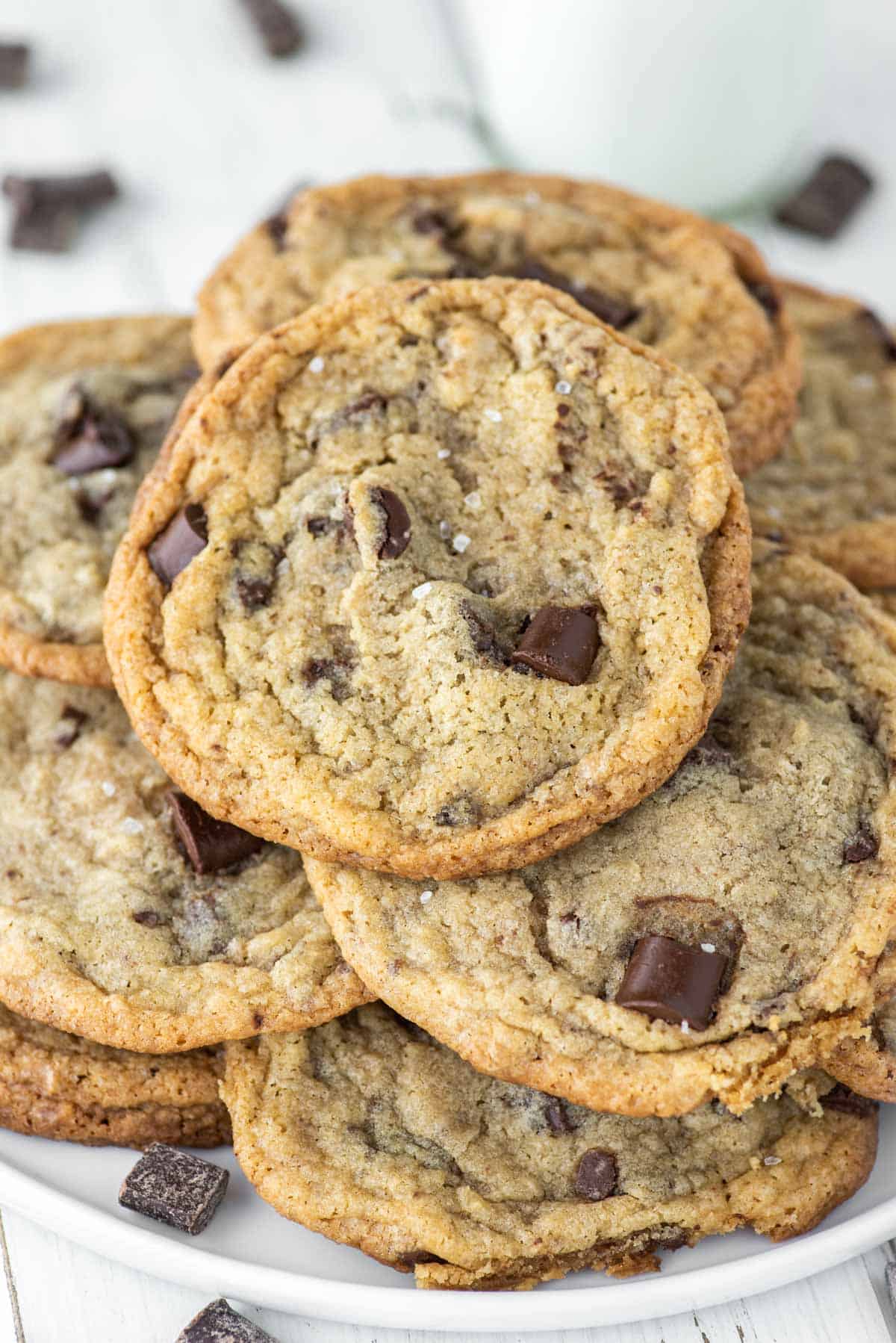 The best EGGLESS chocolate chip cookies recipe - Keeping Life Sane
