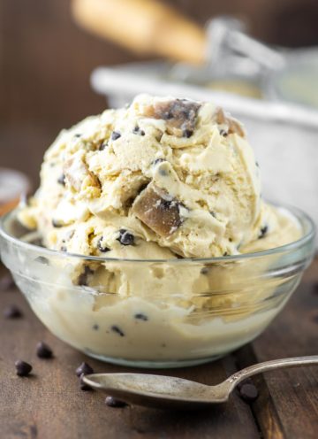 Chocolate Chip Cookie Dough Ice Cream Recipe - Chisel & Fork