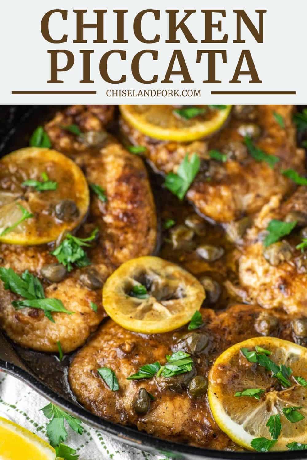 Lemon Chicken Piccata Recipe - Chisel & Fork